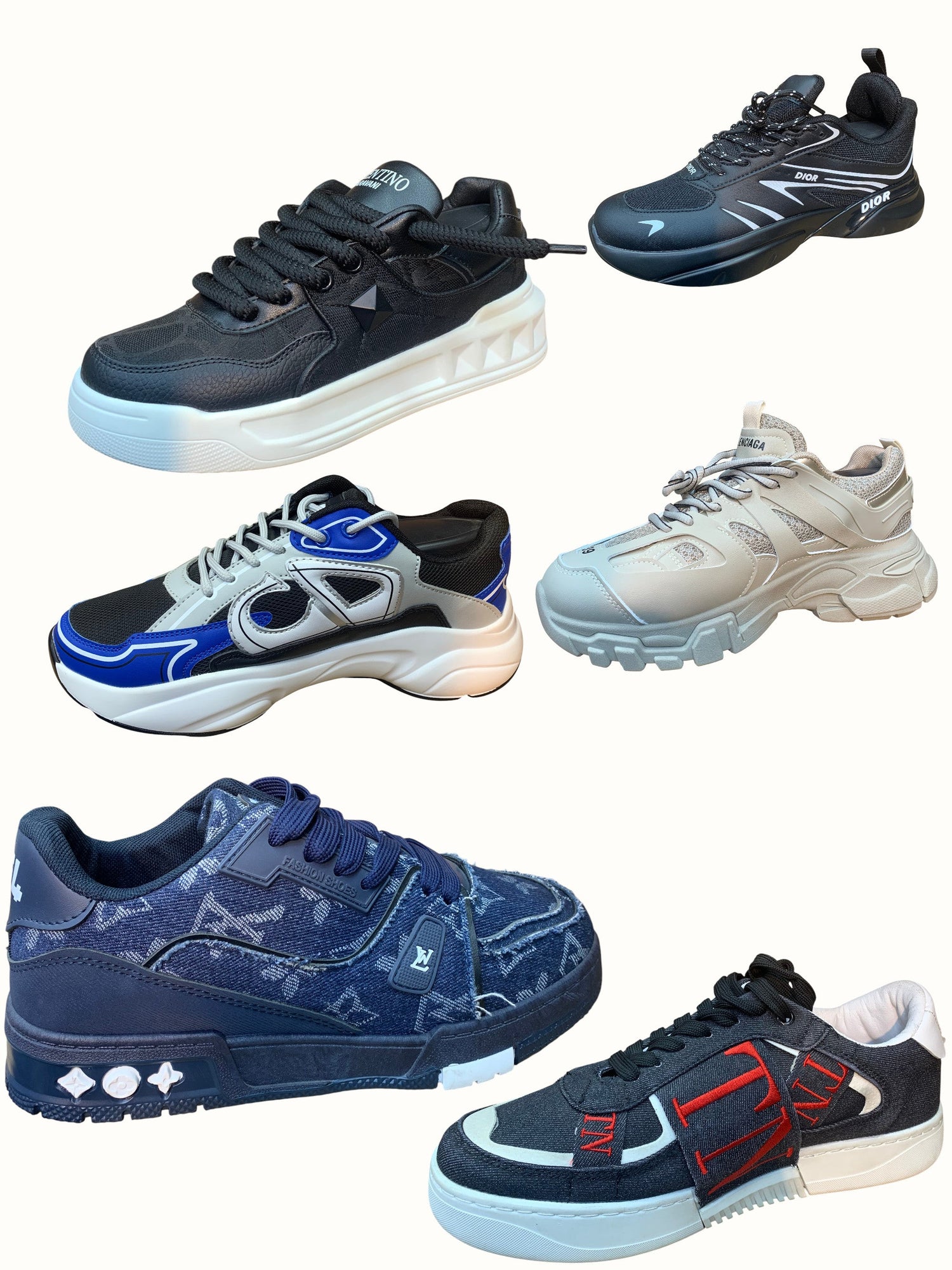 Men’s shoes from BAZ Store, a mix of sporty sneakers and casual footwear designed for comfort and urban style.