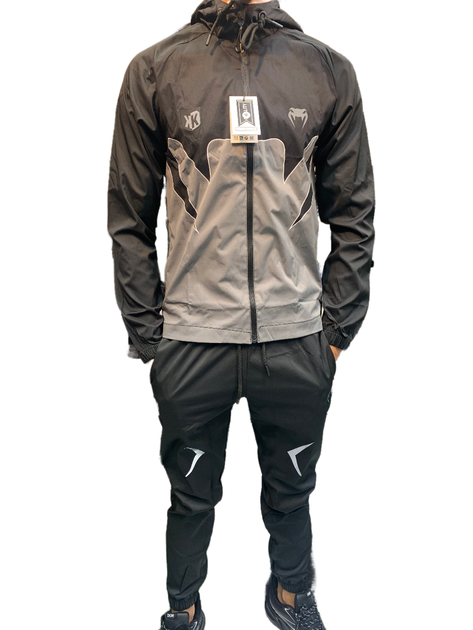 Men’s tracksuits from BAZ Store, matching zip-up jackets and joggers crafted for sporty comfort and casual elegance