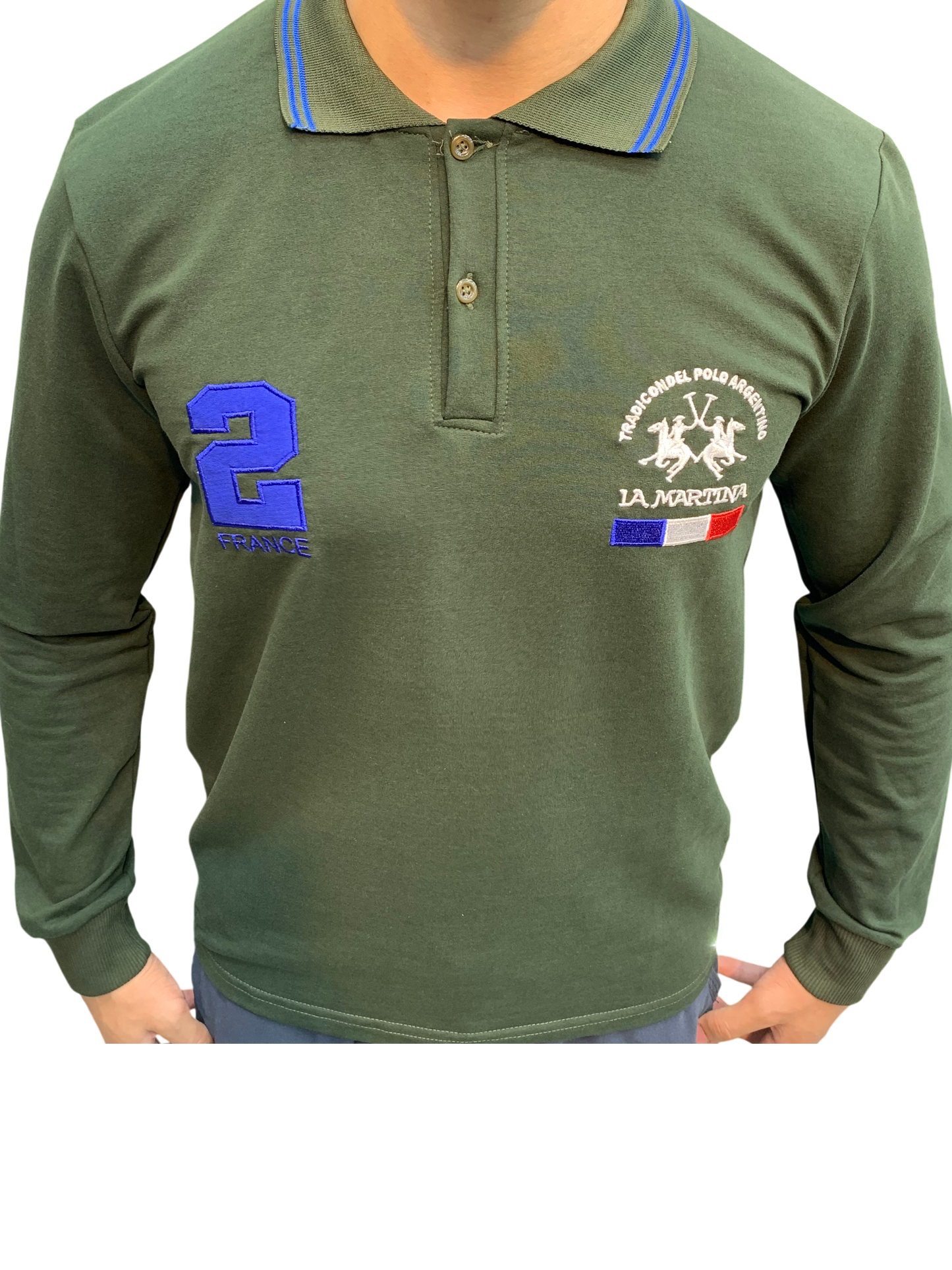 LAMARTINA ARGENTINA POLO LONG SLEEVES