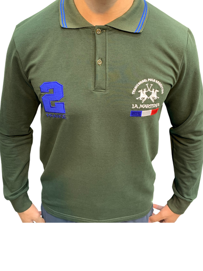 LAMARTINA ARGENTINA POLO LONG SLEEVES