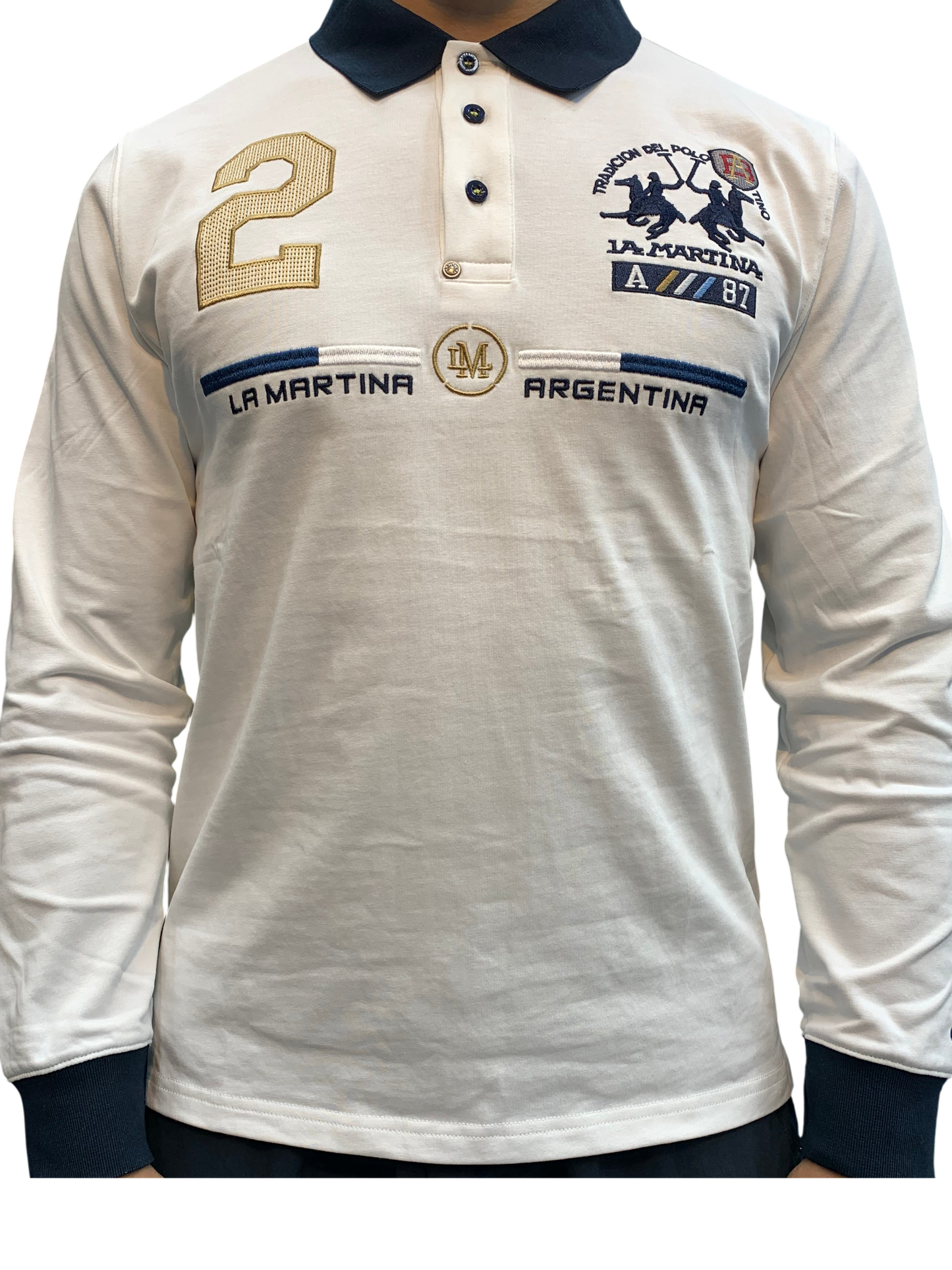 LAMARTINA ARGENTINA POLO LONG SLEEVES