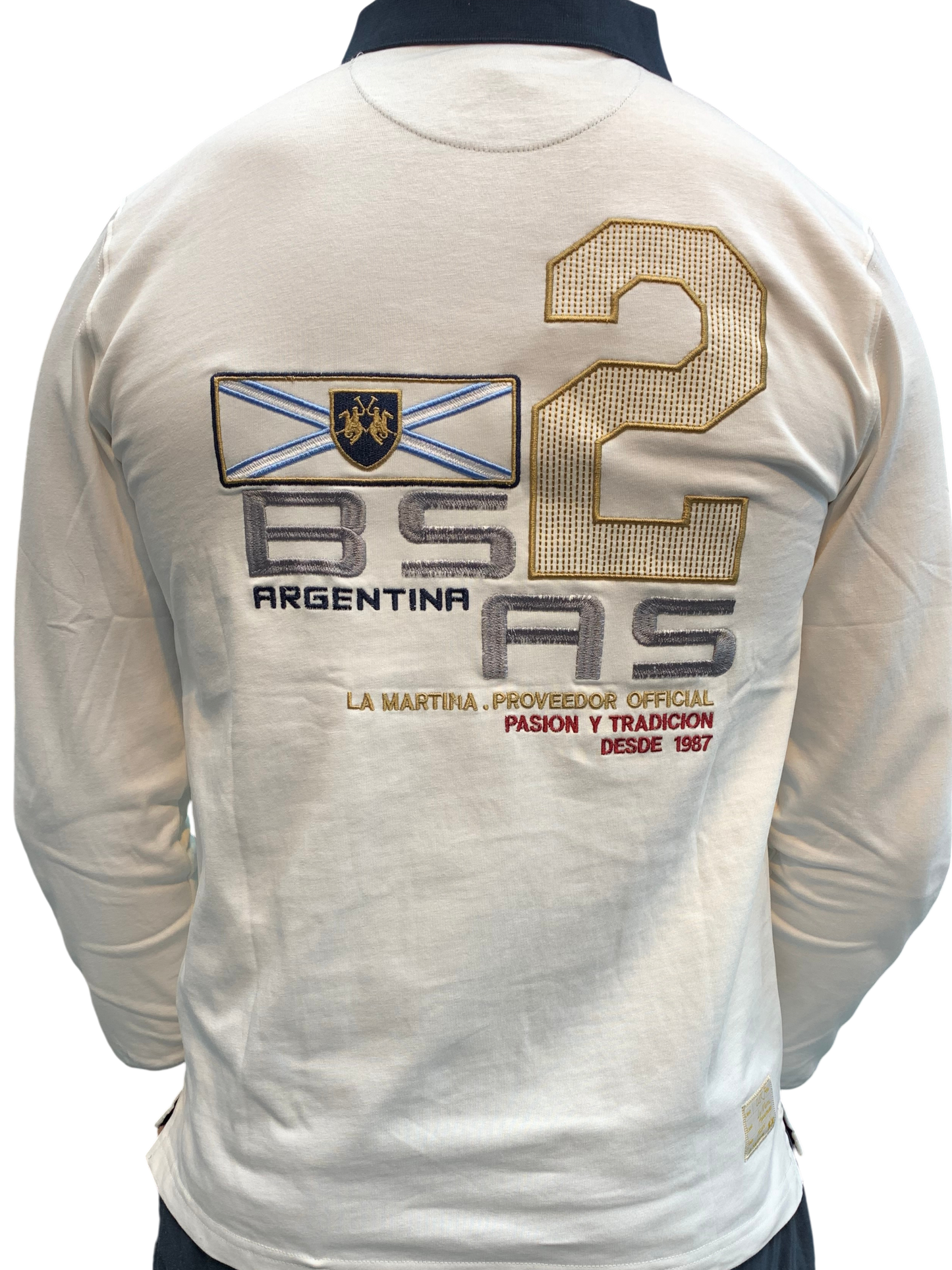 LAMARTINA ARGENTINA POLO LONG SLEEVES