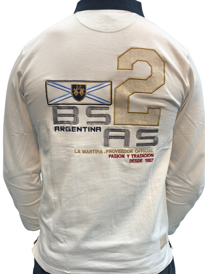LAMARTINA ARGENTINA POLO LONG SLEEVES