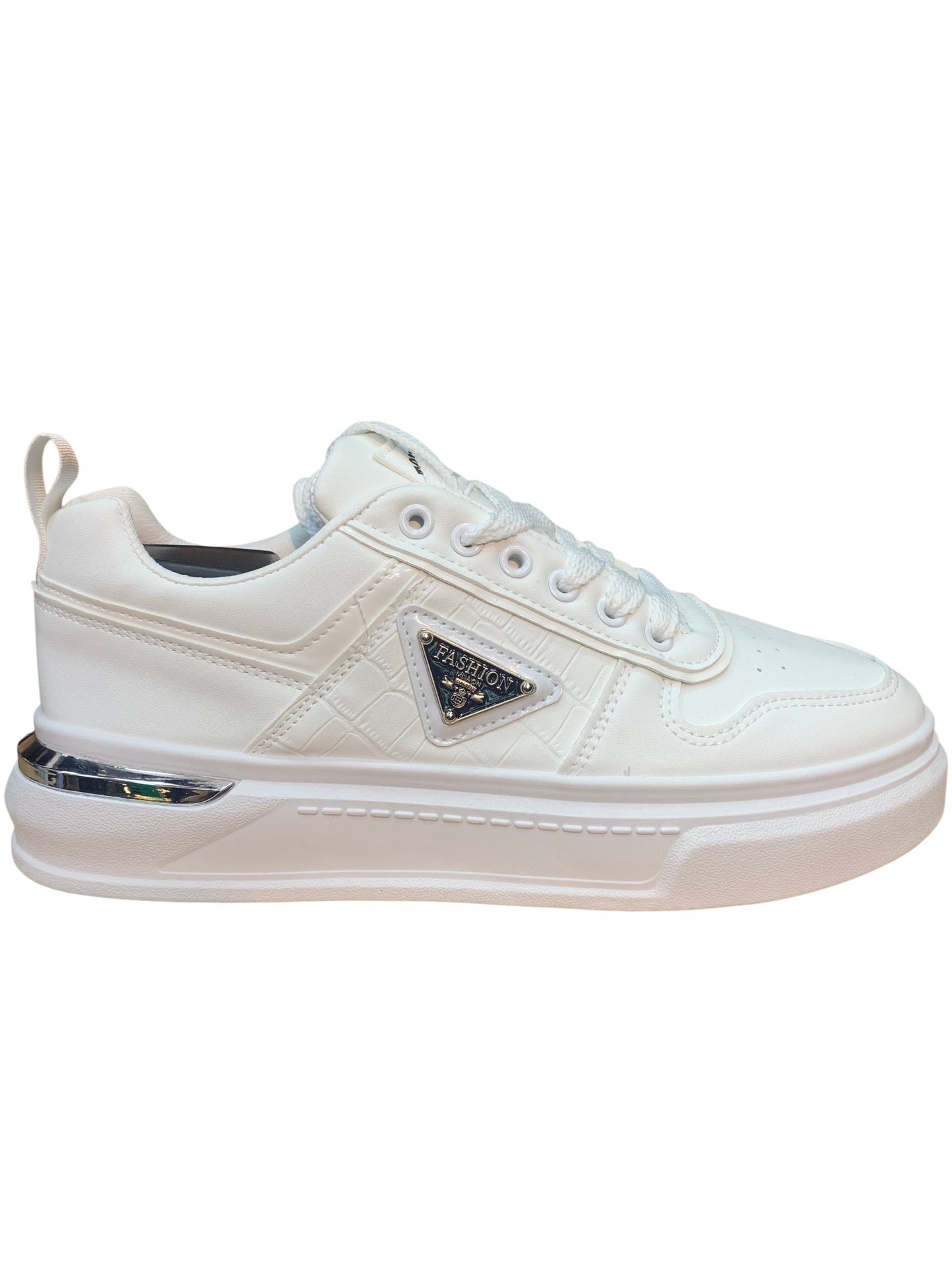 WHITE PRADA SHOES
