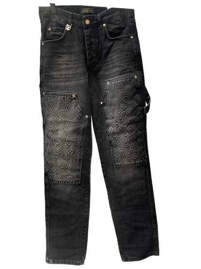 LV NO RULES BAGGY JEANS