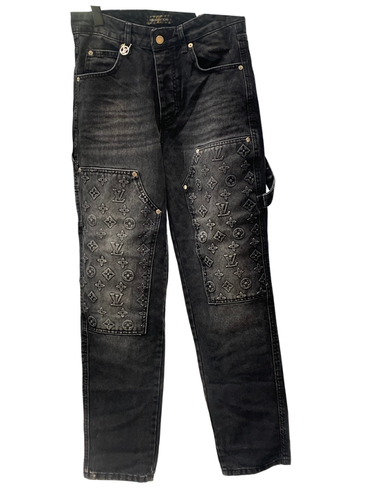 LV NO RULES BAGGY JEANS