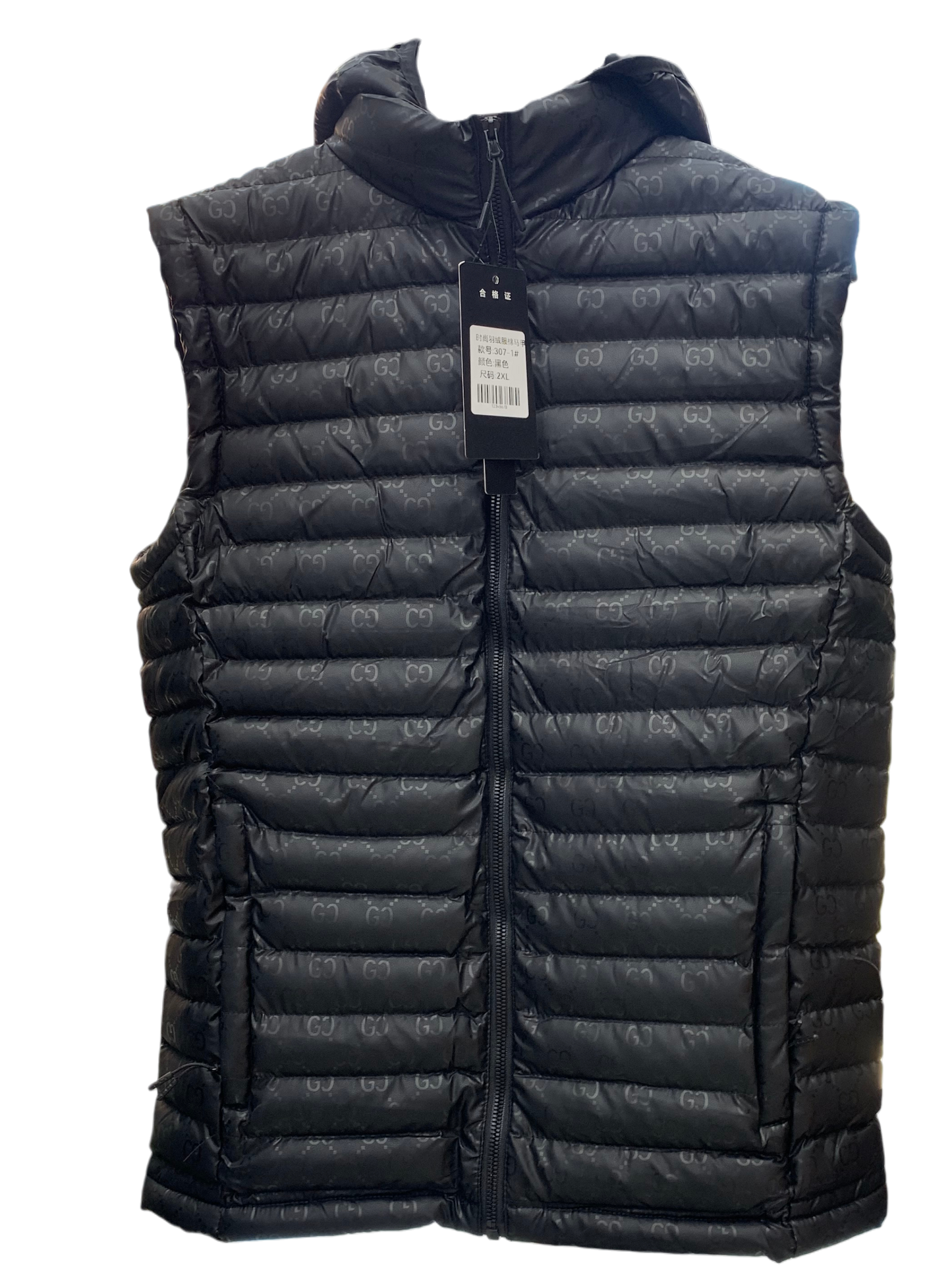 GUCCI No Hands Puffer Vest – Hooded Winter Sleeveless Jacket