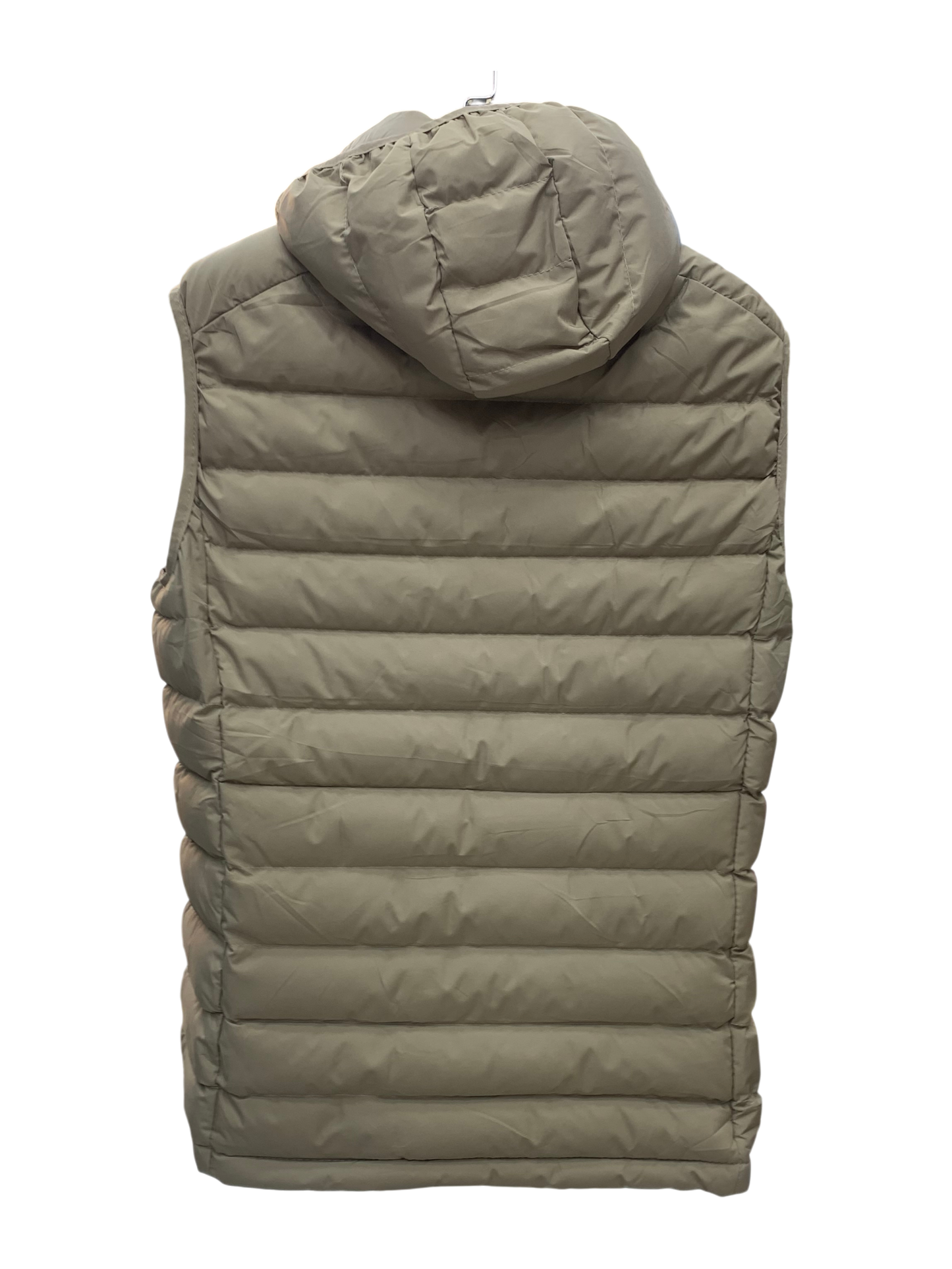No Hands Puffer Vest – Hooded Winter Sleeveless Jacket