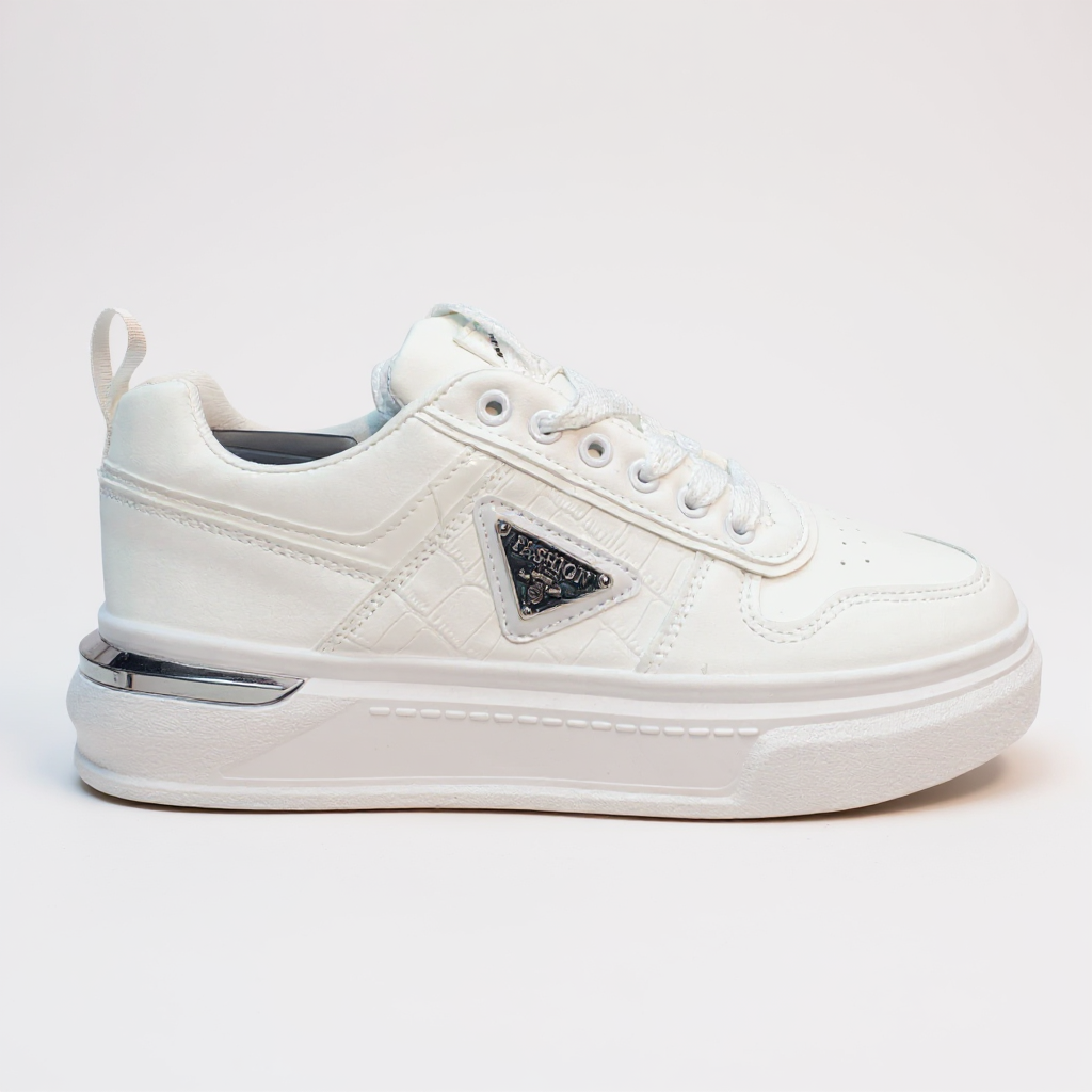 WHITE PRADA SHOES